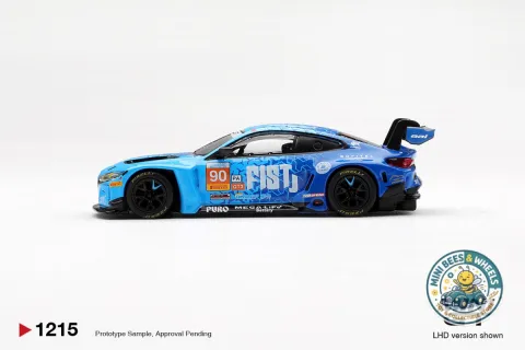 MINI GT 1215 BMW M4 GT3 EVO #90 FIST TEAM AAI 2025 CHINA GT