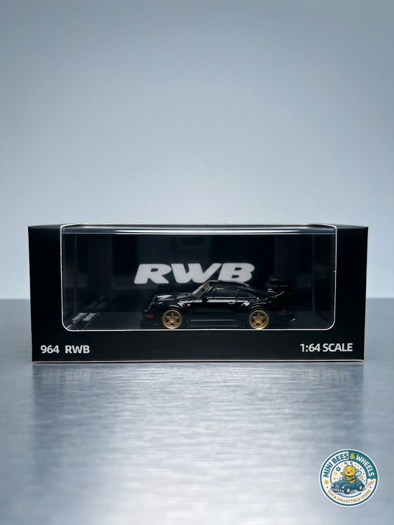 Time Micro RWB Porsche 1:64 Black/Gold