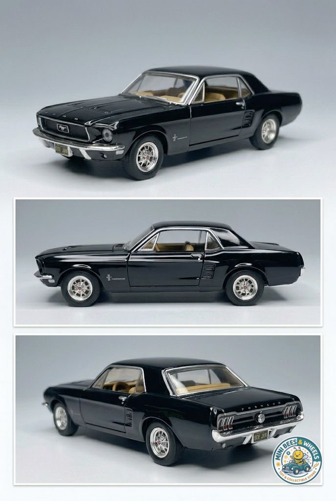 1964 1/2 Ford Mustang - black