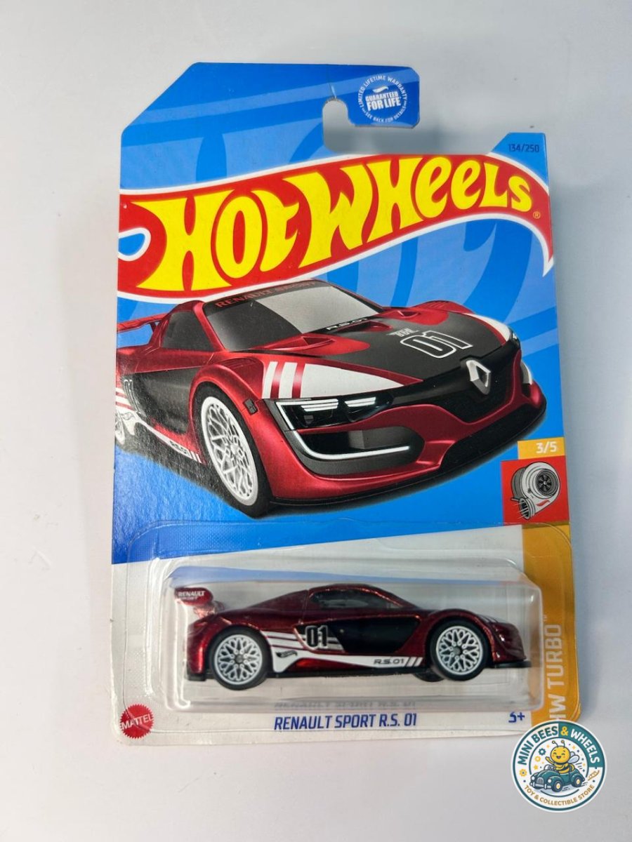 HOT WHEELS SUPER TREASURE HUNT RENAULT SPORT R.S. 01 US Card