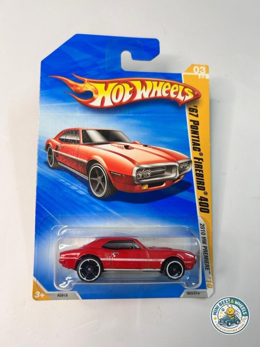 Hotwheels 67 Pontiac Firebird 400 Blue card 2009 year Press Enter or c