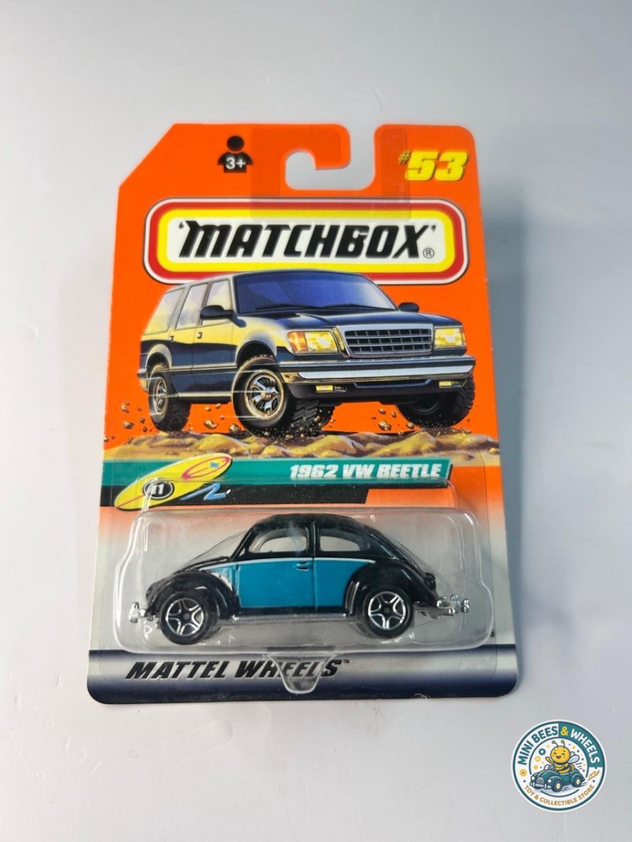 Matchbox 1962 VW Beetle 1998 Card