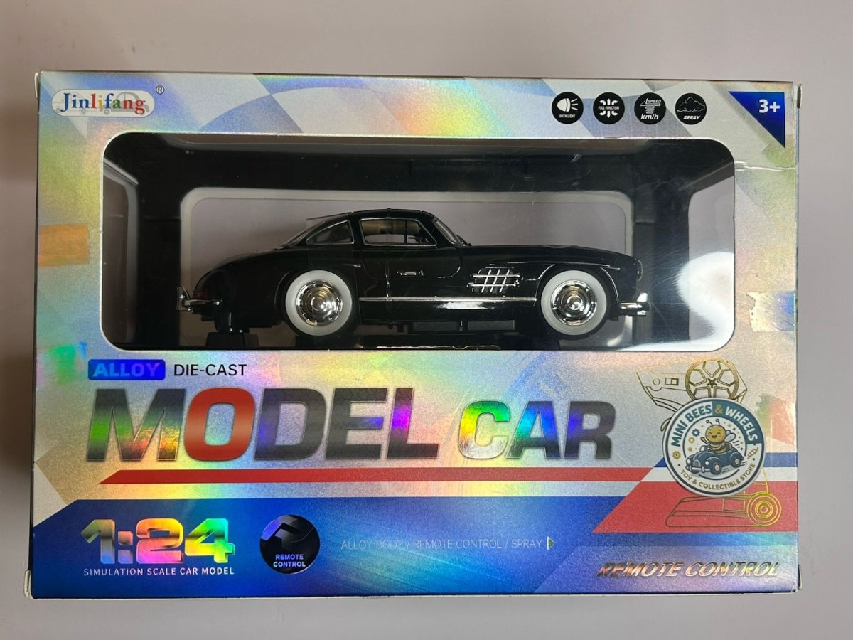 Mercedes Die-cast Alloy Model RC Car Black