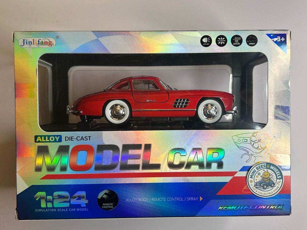 Mercedes Die-cast Alloy Model RC Smoke/spray car Red