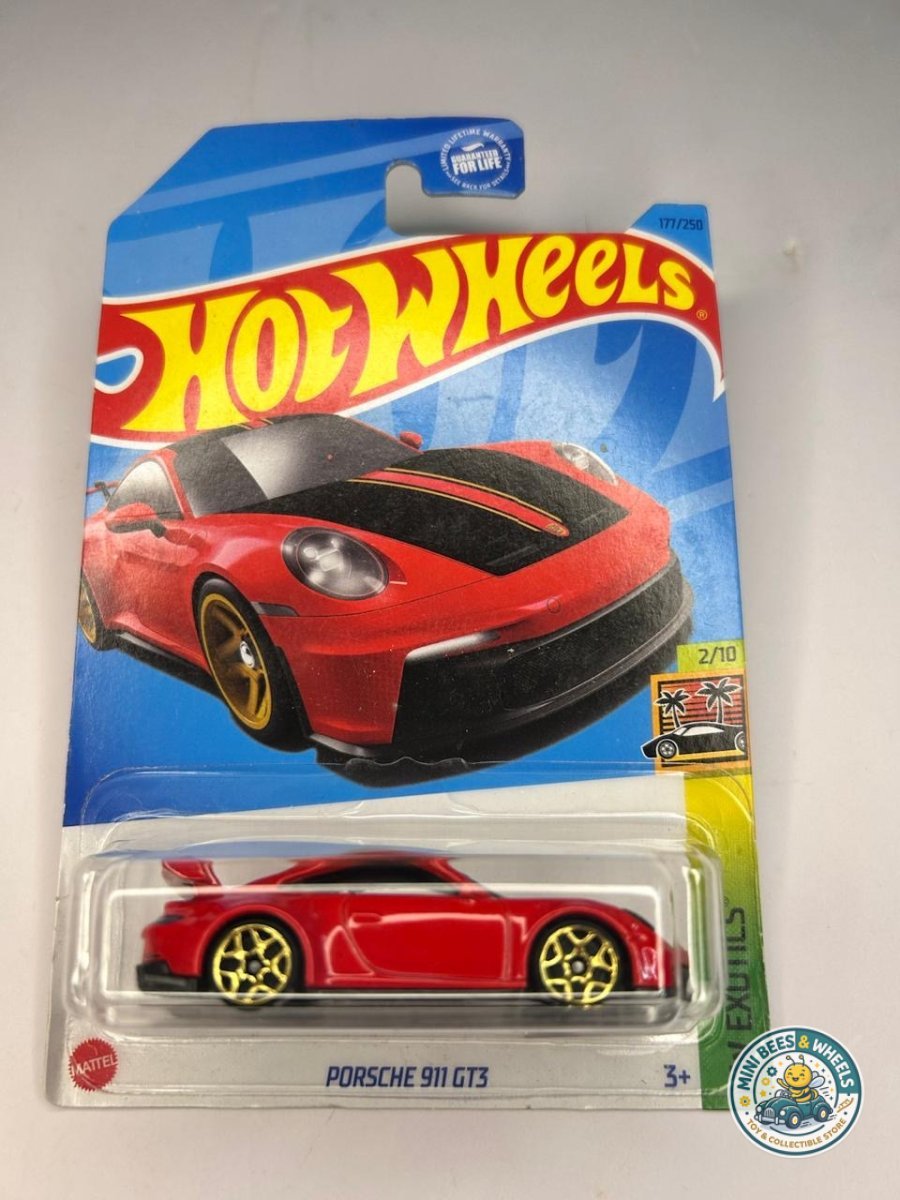 Hotwheels Porsche 911 GT3 R Red black