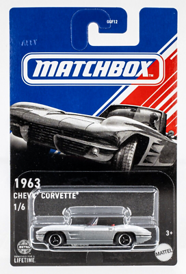 Match Box- 1963 Chevy Corvette Convertible