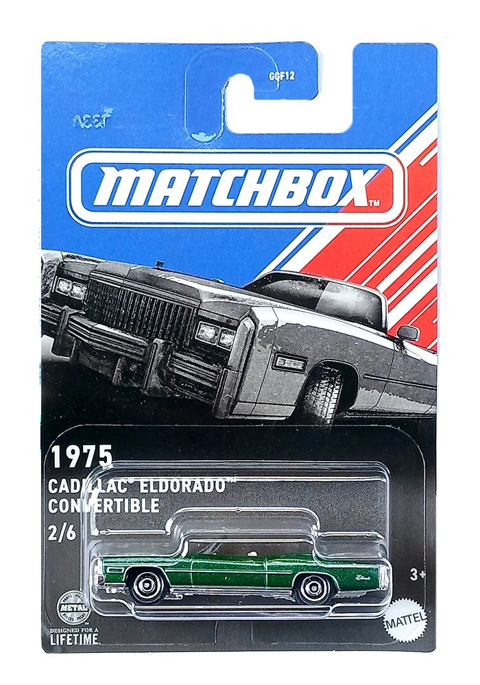 Matchbox 1975 Cadillac Eldorado Convertible - Green
