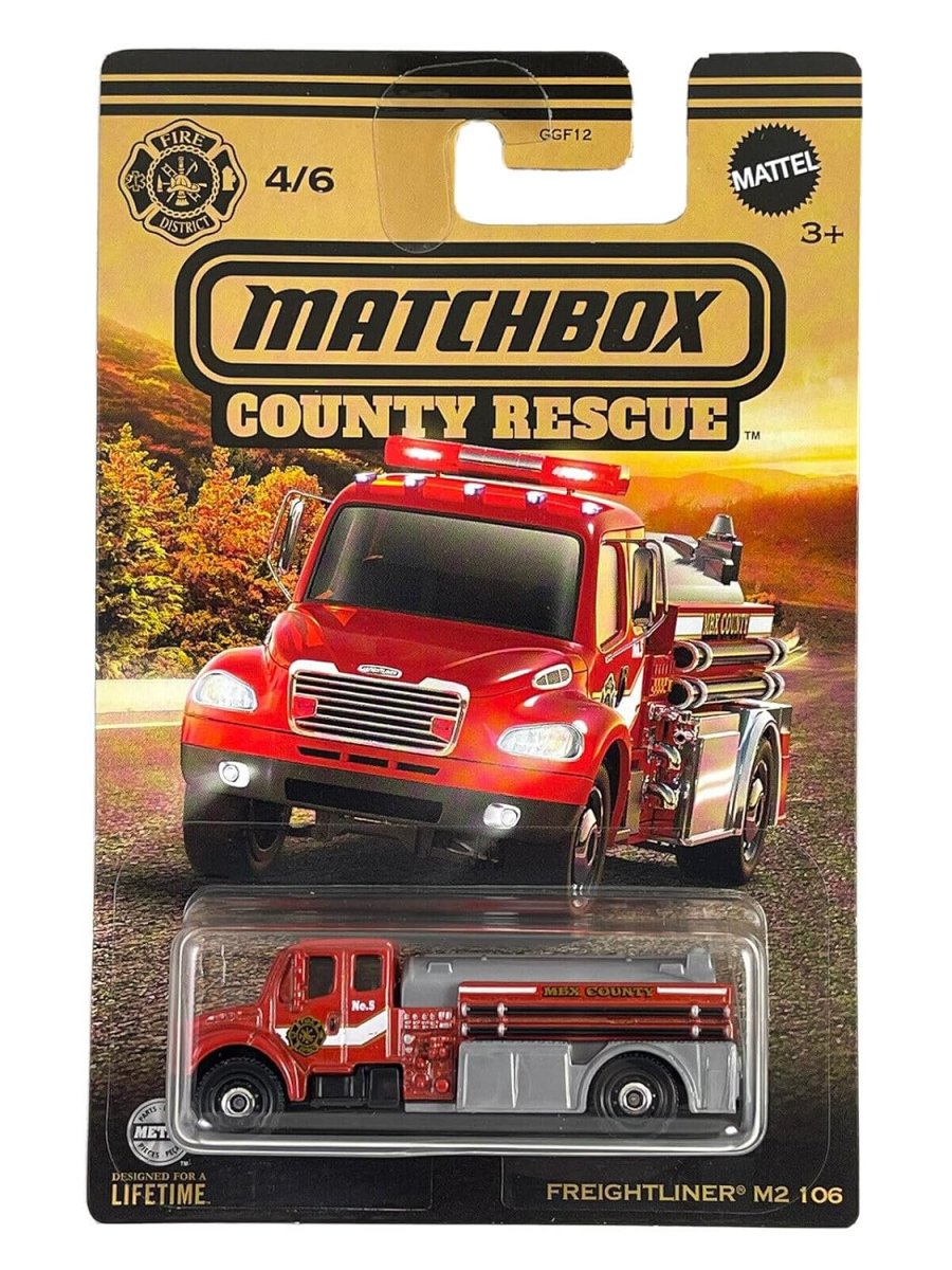 Matchbox County Rescue Freightliner M2 106