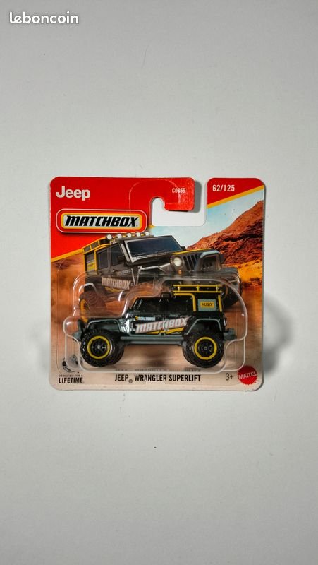 Matchbox Jeep Wrangler Superlift