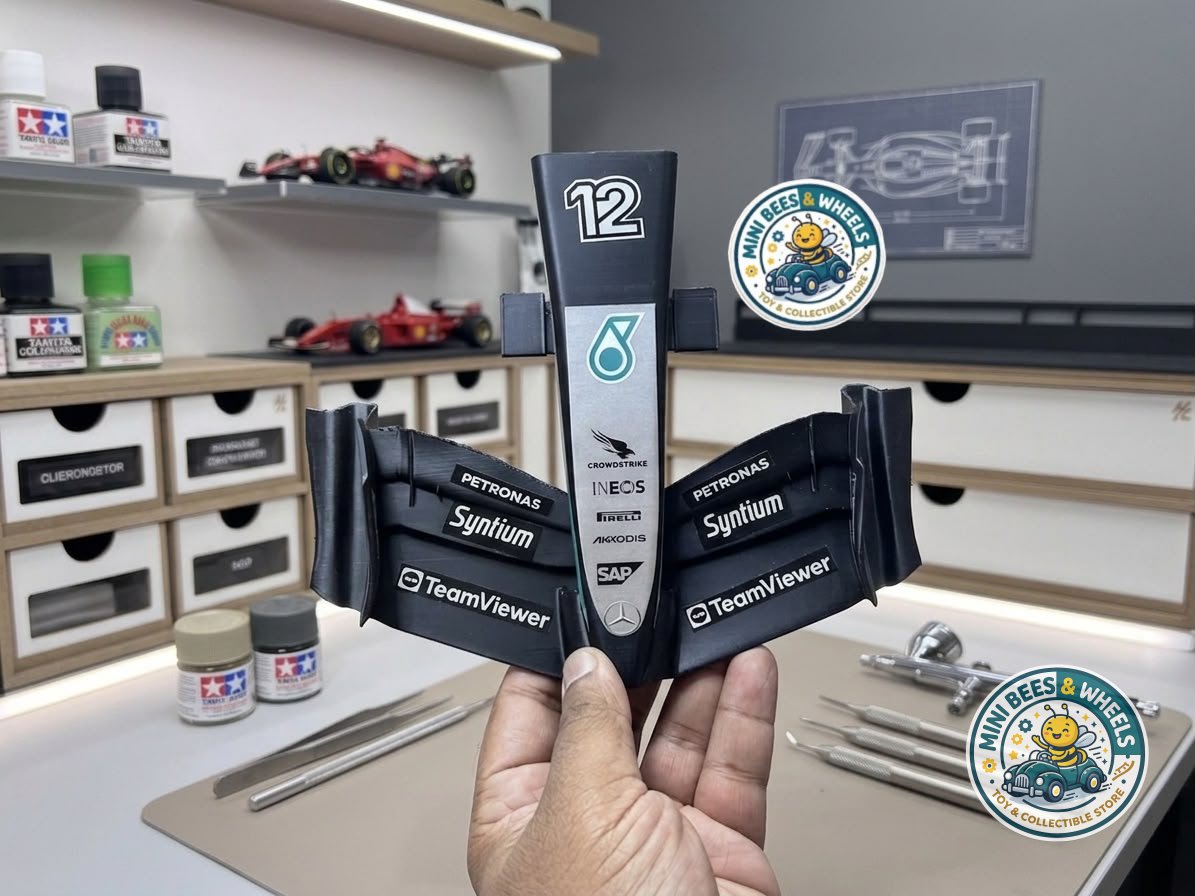 F1 Mercedes 2026 front wing (21*19 cm) #12