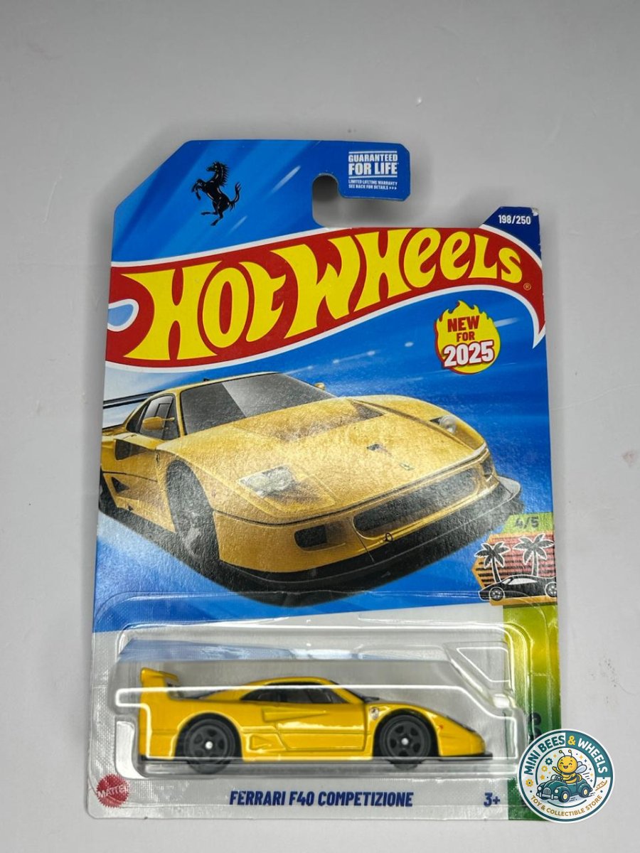 HotWheels Ferrari F40 Competizione [Yellow] Exotics 4/5 GFL