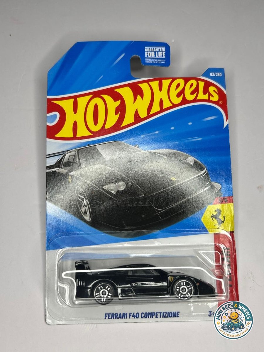 HotWheels Ferrari F40 Competizione [Black] Exotics 3/5 GFL