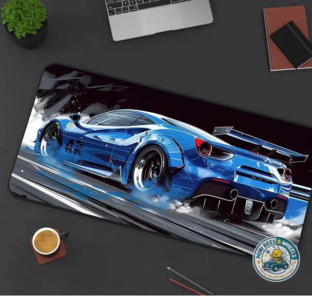 Ferrari 488 Keyboard & Mouse Mat